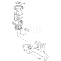 Модуль подачі палива та датчик рівня палива. VAG 6R0919051Q