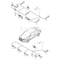пружинний затискач VAG 8E0971847A