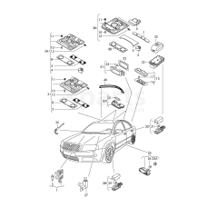 Світлоповертач VAG 3T9945105