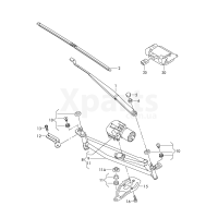 Важіль щітки склоочисника VAG 3T1955410A