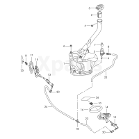 Утримувач жиклерів з жиклерами VAG 6J0955103