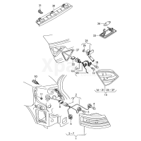Задній ліхтар VAG 8P7945093