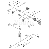 Кріплення кабелю VAG 3C0971615