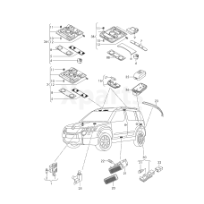 Світлоповертач VAG 5L0945105