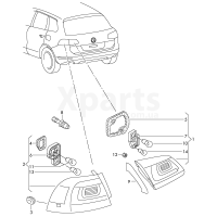 Задній ліхтар VAG 7P6945094B