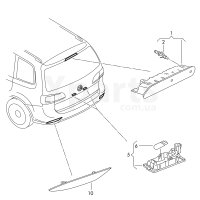 Світлоповертач VAG 1T0945106C