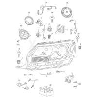 Патрон лампи VAG 6J0941156