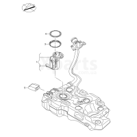 Модуль подачі палива та датчик рівня палива. VAG 2K5919051A