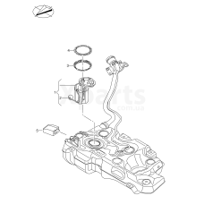 Модуль подачі палива та датчик рівня палива. VAG 2K5919051A