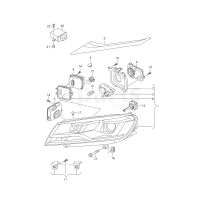 Фара адаптивного освітлення. VAG 7P0941753