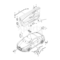 Светодиодный фонарь VAG 8J0947409B