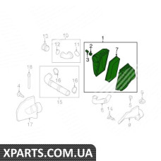 PPH01001A SIGNEDA коробка фільтра PORSCHE CAYENNE, 10 - 14