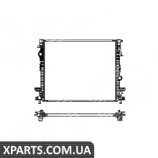 RA13555Q SIGNEDA радіатор FORD EDGE, 15 - 18