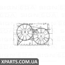 ДИФУЗОР РАДІАТОРА І КОНДИЦІОНЕРА Signeda RDTY61046SS0 (аналог для )