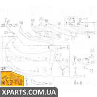 ТРИМАЧ НОМЕРУ Signeda PCV04001LA (аналог для 23378524) ТРИМАЧ НОМЕРУ Signeda PCV04001LA (аналог для 23378524)