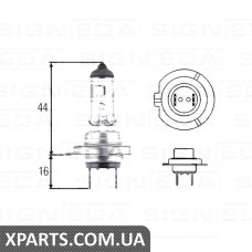 H7 Лампочка Signeda H7.24V(H) (аналог для )