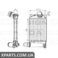 ІНТЕРКУЛЕР Signeda RI818294 (аналог для 14461-4EJ0A)