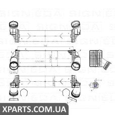 ІНТЕРКУЛЕР Signeda RI96364 (аналог для 17517533475)