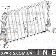 ІНТЕРКУЛЕР Signeda RI96568Q (аналог для 1K0145803AF)