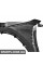 КРЫЛО Signeda PCR10021AR (аналог для 55369596AB)
