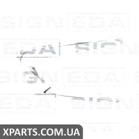 МОЛДИНГ НА ҐРАТИ В БАМПЕР Signeda PCV99105MAR (аналог для 23478376)