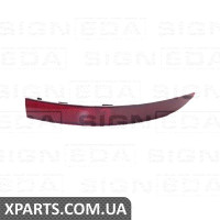 ВІДБИВАЧ В ЗАДНІЙ БАМПЕР Signeda ZAD191204L (аналог для 4N0945105)