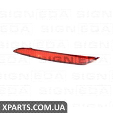 ОТРАЖАТЕЛЬ В ЗАДНИЙ БАМПЕР Signeda ZVG1623L (аналог для 5G0945105C)