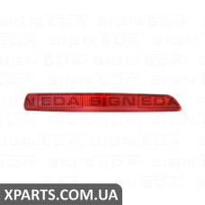 ВІДБИВАЧ В ЗАДНІЙ БАМПЕР Signeda ZBM1602L (аналог для 63147400207)