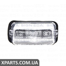 ПІДСВІТКА НОМЕРУ Signeda ZPG1703 (аналог для 6340A3)