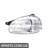 ПЕРЕДНЯ ФАРА Signeda ZOP1102L (аналог для 1216488)