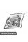 ПЕРЕДНЯ ФАРА Signeda ZFD1165L (аналог для 1346495)