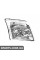 ПЕРЕДНЯ ФАРА Signeda ZFD1165R (аналог для 1346497)