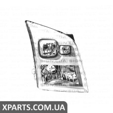 ПЕРЕДНЯ ФАРА Signeda ZFD1175R (аналог для 1545513)