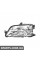 ПЕРЕДНЯ ФАРА Signeda ZPG1114L (аналог для 6204F3)