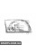 ПЕРЕДНЯ ФАРА Signeda ZFD1136ER (аналог для 7242047)