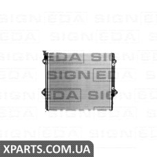 РАДІАТОР Signeda RA2581 (аналог для 1640050310)