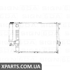 РАДІАТОР Signeda RA60743A (аналог для 1719306)