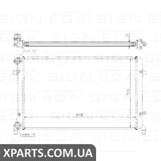 РАДИАТОР Signeda RA65277Q (аналог для 1K0121251P)