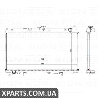 РАДИАТОР Signeda RA62927Q (аналог для 21410-2F000)