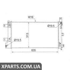 РАДІАТОР Signeda RA13442Q (аналог для 21410-3NF0A)