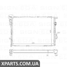 РАДІАТОР Signeda RA60603Q (аналог для 2246012)