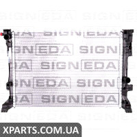 РАДІАТОР Signeda RA67187Q (аналог для 2465001403)