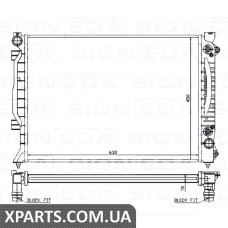 РАДІАТОР Signeda RA60423Q (аналог для 4B0.121.251.A)