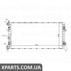 РАДИАТОР Signeda RA640012 (аналог для 6R0.121.253)