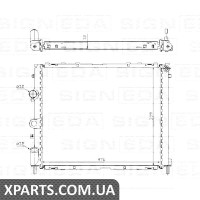 РАДІАТОР Signeda RA63885 (аналог для 7700430143)