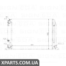 РАДІАТОР Signeda RA60461 (аналог для 893121253)