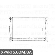 РАДІАТОР Signeda RA60304A (аналог для 8E0121251A)