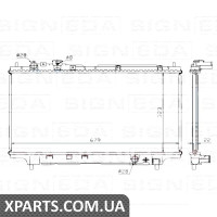 РАДІАТОР Signeda RA62383Q (аналог для B6BF-15-200G) РАДІАТОР Signeda RA62383Q (аналог для B6BF-15-200G)