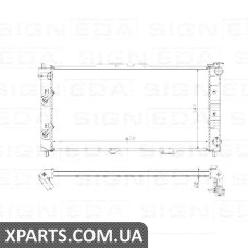 РАДІАТОР Signeda RA62388A (аналог для BPM915200)