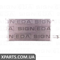 РАДІАТОР КОНДИЦІОНЕРА Signeda RC4283 (аналог для 23141869)